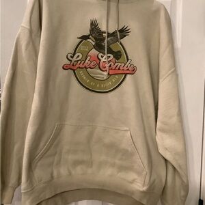 Gildan tan Luke Combs Hoodie